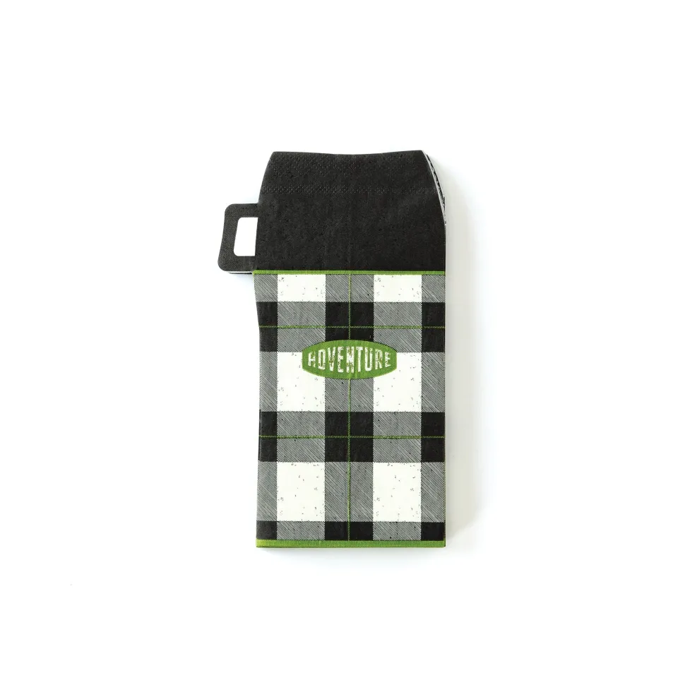 Adventure Thermos Shaped Napkin | 24ct