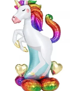 AirLoonz Decorative Unicorn Balloon Uninflated 55" | 1 ct