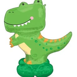 AirLoonz T-Rex Dinosaur Air-filled Balloon Uninflated 54" | 1ct