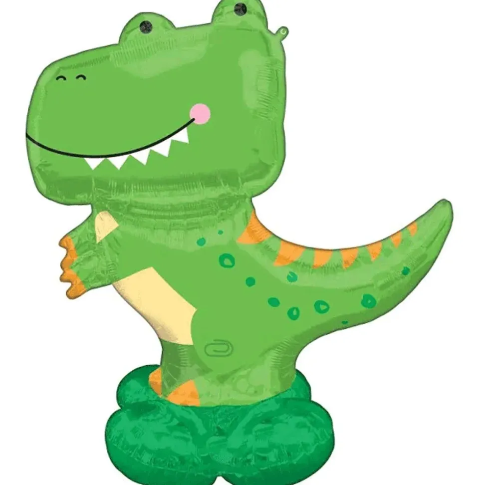 AirLoonz T-Rex Dinosaur Air-filled Balloon Uninflated 54" | 1ct