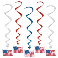 American Flag Whirls 3" | 1ct