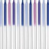 Assorted Iridescent Dipped Birthday Candles | 12ct