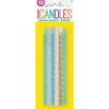 Assorted Pastel Spiral Birthday Candle | 12ct