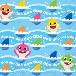 Baby Shark Lunch Napkins | 16ct