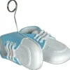 Baby Shoe Blue Balloon Weight/Photo Holder