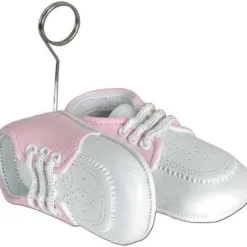 Baby Shoe Pink Balloon Weight/Photo Holder
