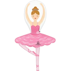 Ballerina Girl Supershape Mylar Balloon 25" | 1ct