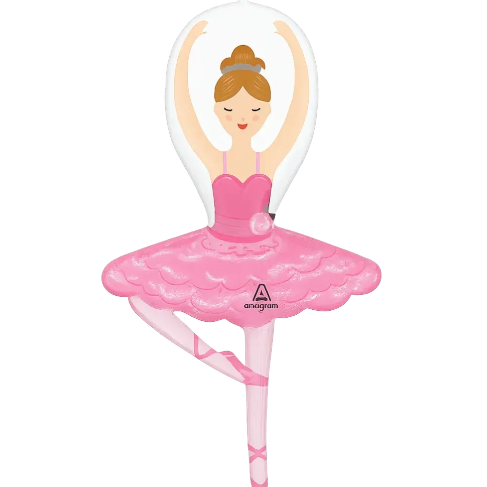 Ballerina Girl Supershape Mylar Balloon 25" | 1ct
