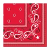 Bandana Beverage Napkins | 16 ct