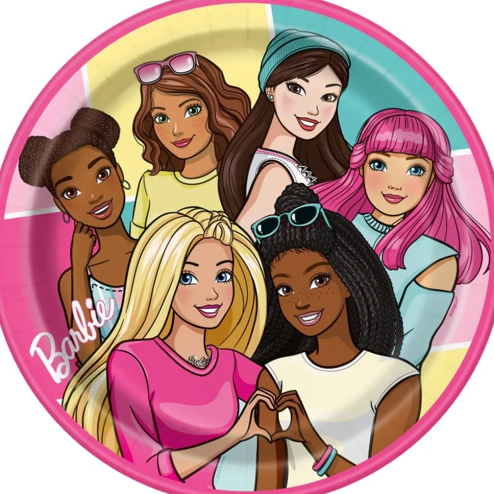 Barbie Paper Plates 9" | 8ct