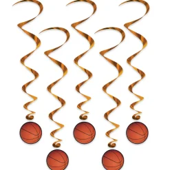 Basketball Whirls | 5ct