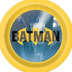 Batman Plates 7in | 8ct