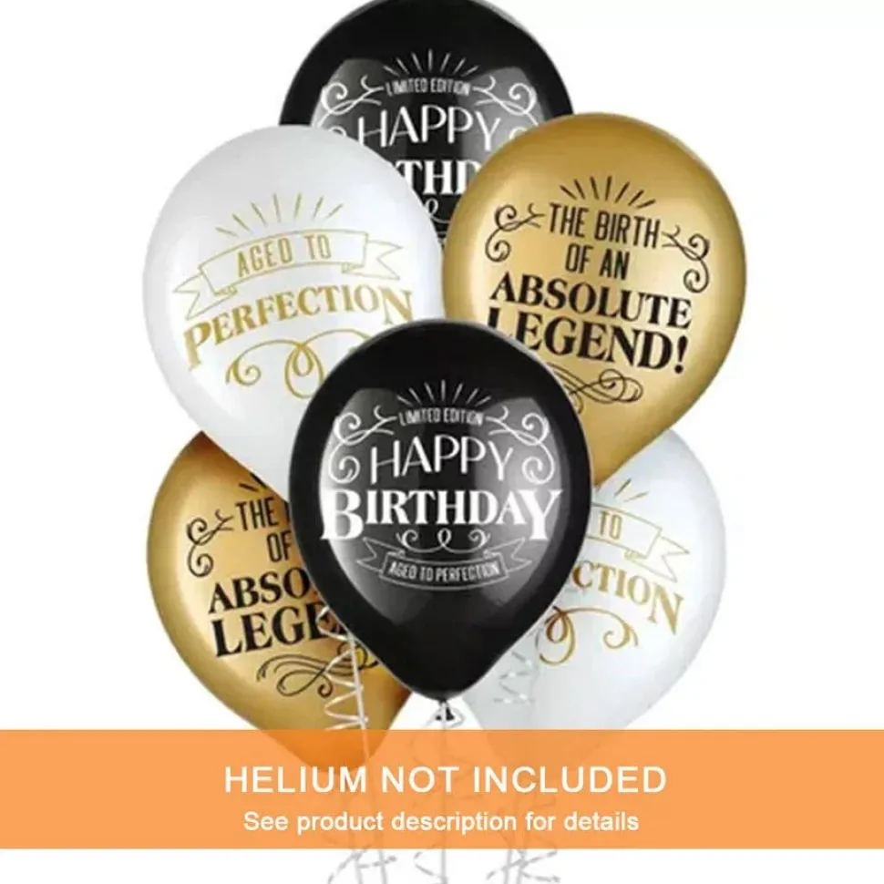 Better With Age Birthday Latex Balloon Pack 12" | 15 ct