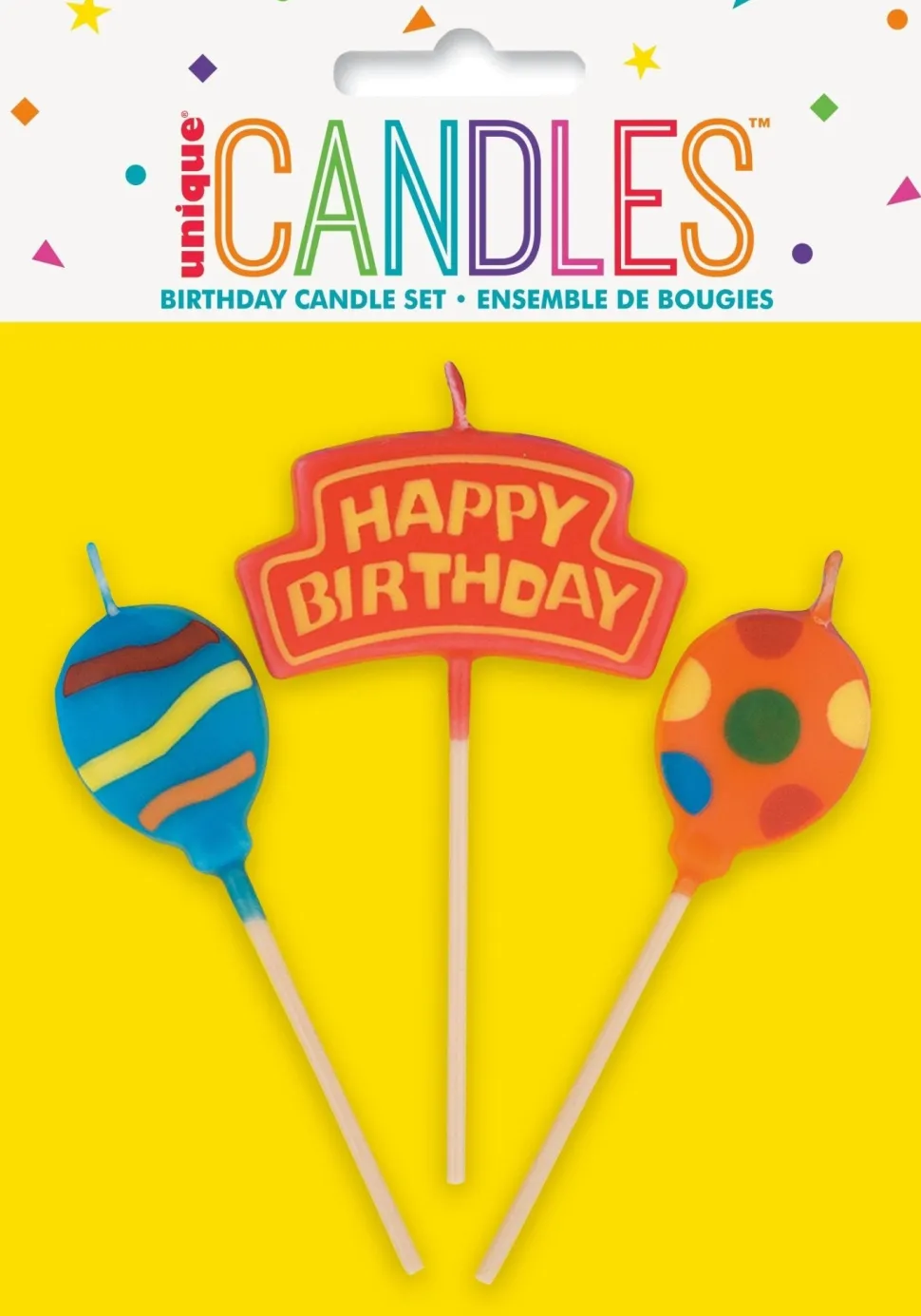 Birthday Balloon Set Birthday Candle | 1ct