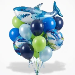 Birthday Shark Bouquet | 15pc
