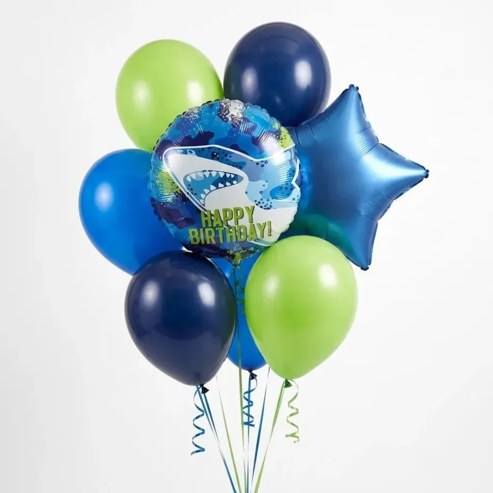Birthday Shark Mini Bouquet | 10pc