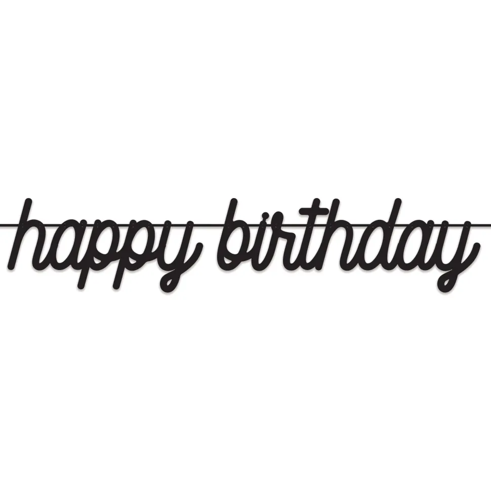 Birthday Chic Birthday Letter Banner | 1ct