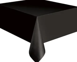 Black Flannel Back Tablecover | 1ct