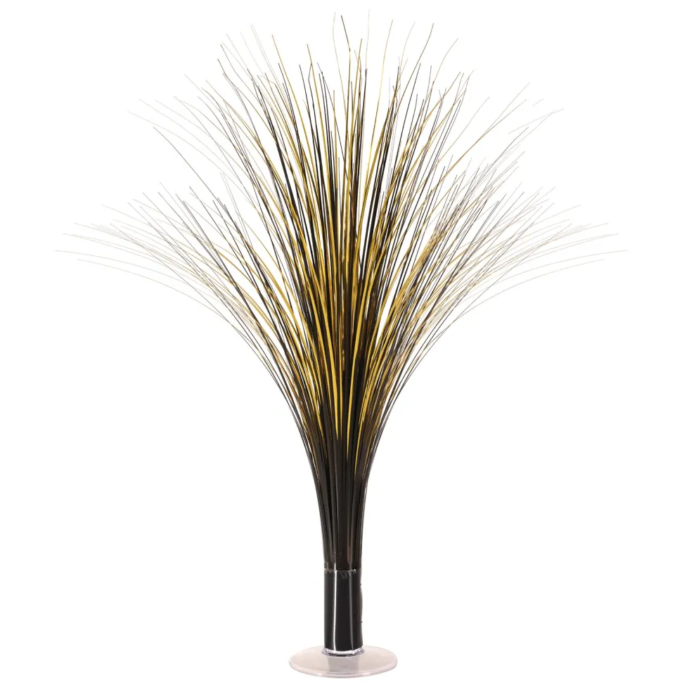 Black & Gold Metallic Spray Centerpiece | 1ct