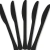 Black Plastic Knives | 20ct