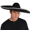 Black & Silver Mariachi Sombrero | 1 ct