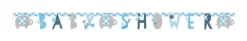 Blue Floral Elephant Jointed Banner 6ft | 1ct