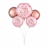 Blush Pink Birthday Balloon Bouquet | 5 pcs