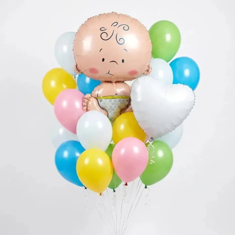 Bouncing Baby Balloon Bouquet | 19pc
