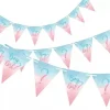 Boy or Girl? Gender Reveal Paper Pennant Banner, 15ft | 1ct