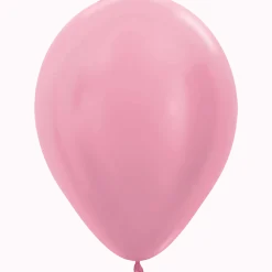 Bubble Gum Pink Latex Balloon w/ Helium & Hi-Float, 11" | 1 ct