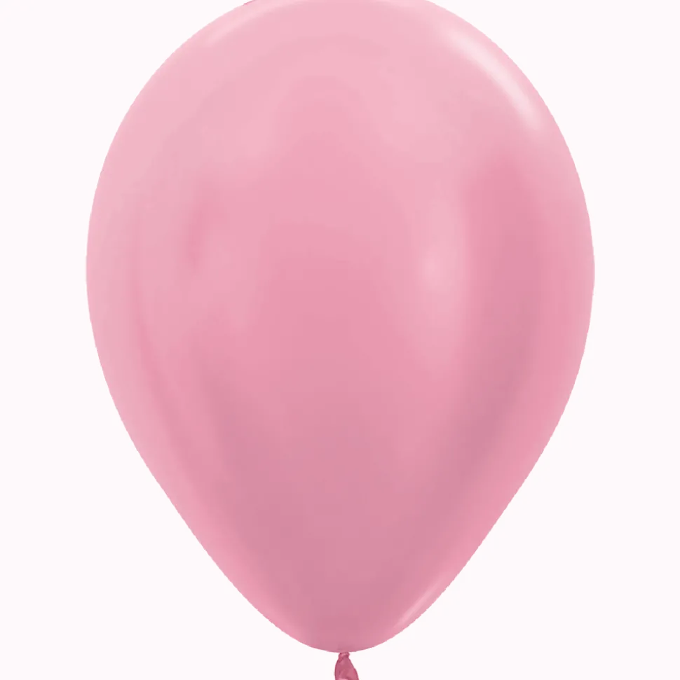Bubble Gum Pink Latex Balloon w/ Helium & Hi-Float, 11" | 1 ct