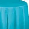 Burmuda Blue Round Tablecover 82" | 1ct