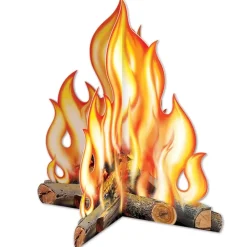 Campfire 3D Centerpiece 12" | 1ct