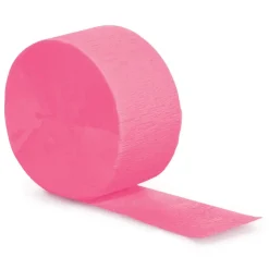 Candy Pink Crepe Paper Streamer 81ft | 1ct