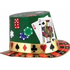Casino Night Tall Hat | 1ct