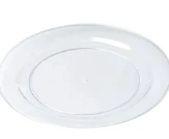 Clear Plastic Plates 7" | 15ct