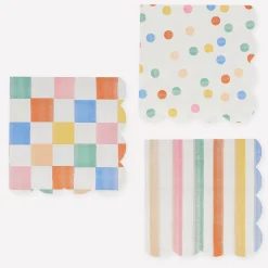 Colorful Pattern Small Napkins | 16ct