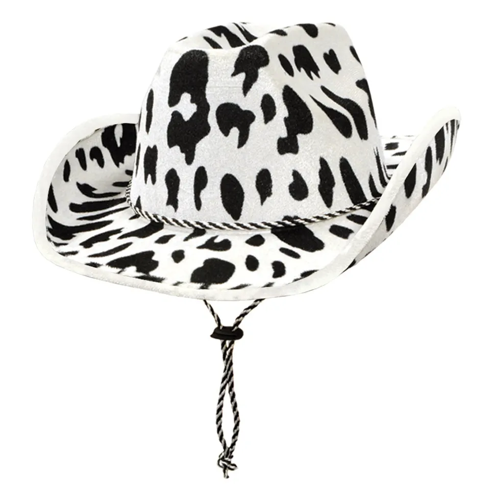 Cow Print Cowboy Hat | 1ct