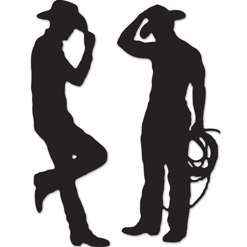 Cowboy Silhouettes | 2ct