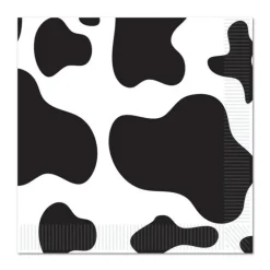 Cow Print Lunch Napkins | 16 ct
