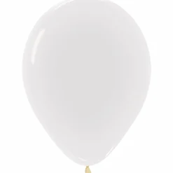 Crystal Clear Latex Balloon w/ Helium & Hi-Float, 11" | 1 ct