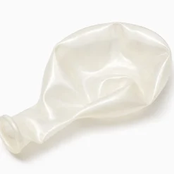 Crystal Clear, 11" Latex Single Balloon | Does Not Include Helium