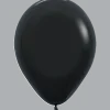 Deluxe Black Latex Balloon w/ Helium & Hi-Float, 11" | 1 ct