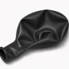 Deluxe Black, 11" Latex Single Balloon | Does Not Include Helium