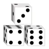 Dice Favor Boxes | 3ct | 3.25"