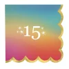 Digital Dream Beverage Napkins Age 15 | 16ct