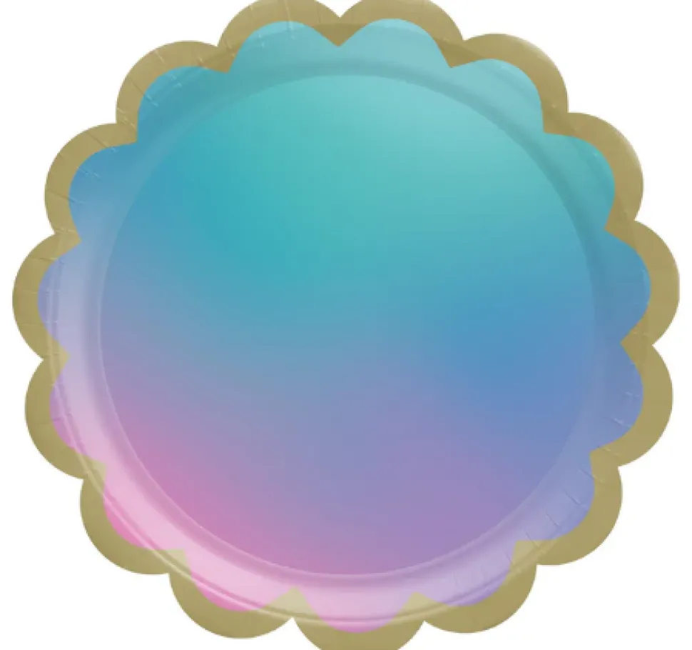 Digital Dream Paper Plates, 7" | 8ct