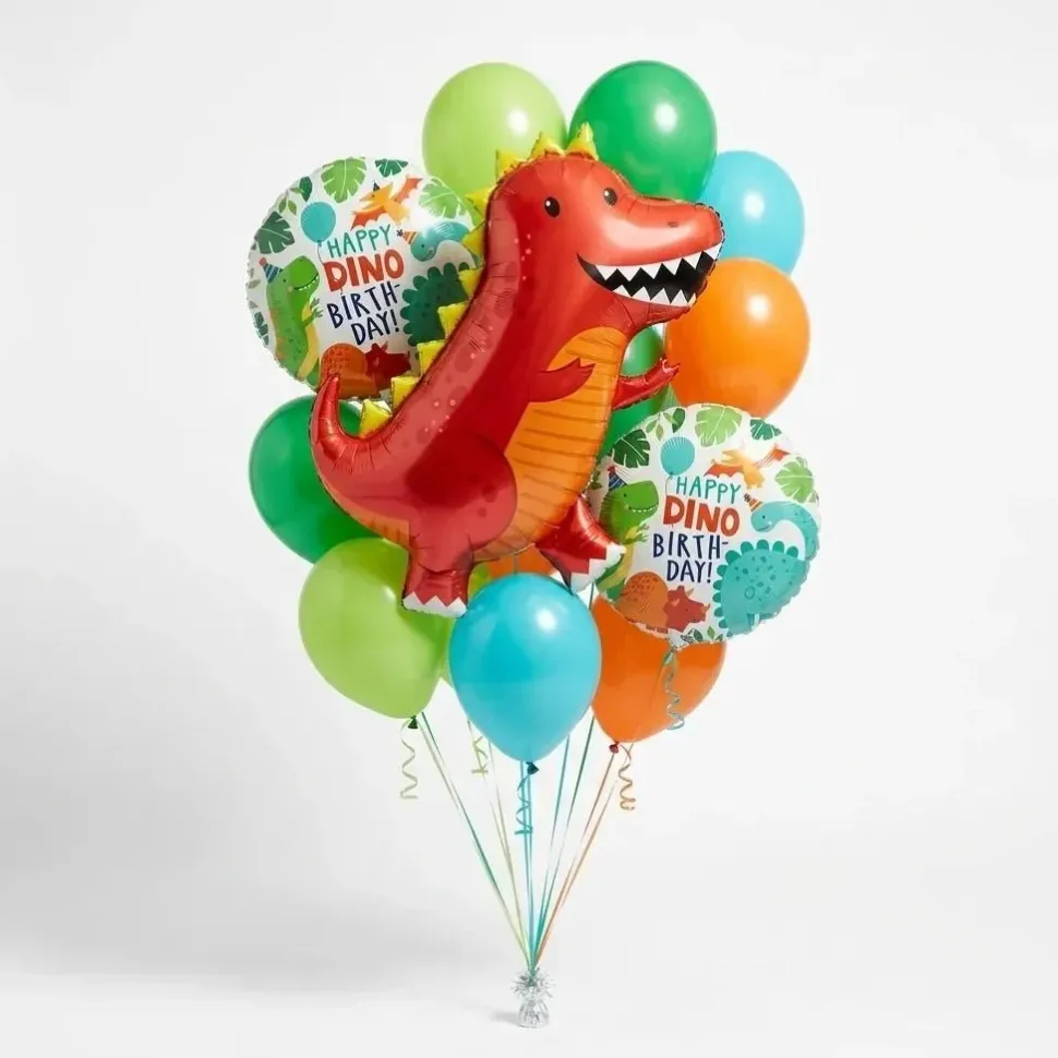Dino Day Balloon Bouquet | 15pc