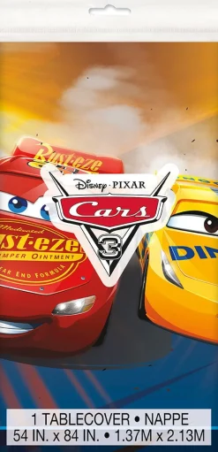 Disney Cars Plastic Tablecover | 1ct