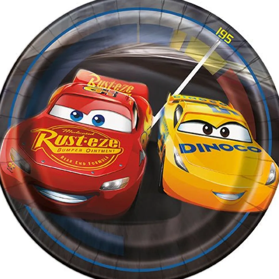 Disney Cars Plate 7in | 8ct